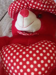 Red Polka Dot Teddy Bear
