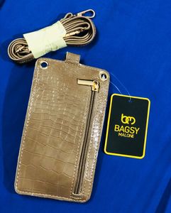 BAGSY MALONE Croc-Embossed, Crossbody Phone bag 📱