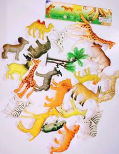 Wild Animal Toy Figure Set