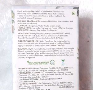 Mamaearth ME Aqua Eau de Parfum