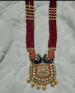 🆕Beautiful kundanjewelry.             Peacock design,  jaipurjewelry,  handmadejewelry ,   beadsjewelry ,  kundanjewelry,  necklaceset,  peacock jewelry, chain, choker, forever21, beauty, women,