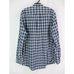 Uniqlo blue flannel shirts