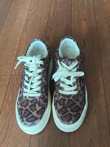 Leopard Print Sneakers