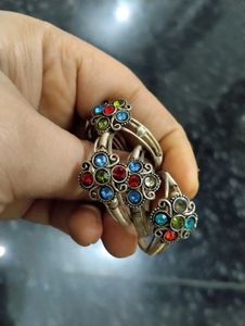 Boho Gemstone Toe Rings