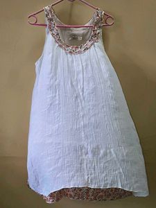 summer flare sleeveless dress