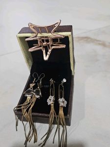 Chic Dangle Earrings Set