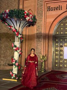 Red Lehenga