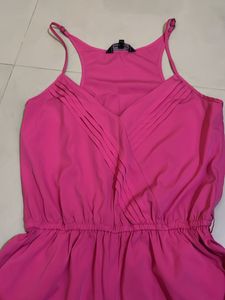 Vibrant Pink Romper