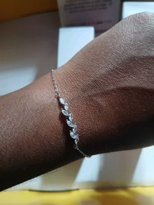 Leaf Design GIVA 925Silver Bracelet