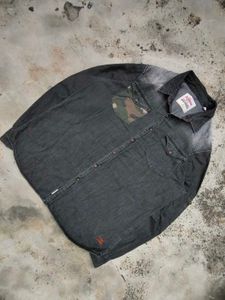 Roadster Gray Cotton Shirt