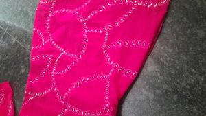 Beautiful Pink Saree