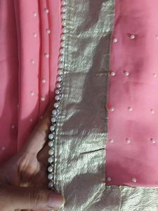 Elegant Pink Saree