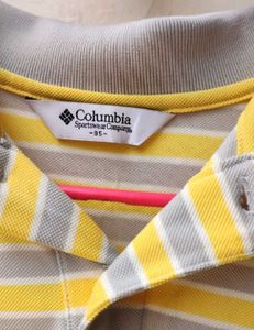 columbia polo t shirt.