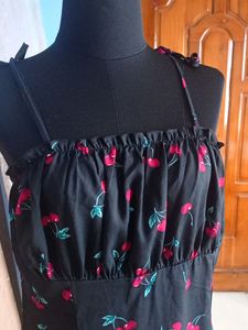Berrylush Cherry String Dress