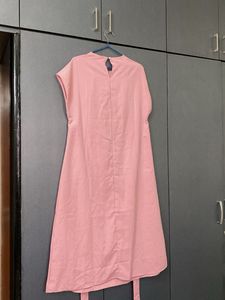 SAVANA Pink Midi Dress