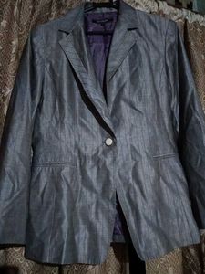 Striped Grey Blazer