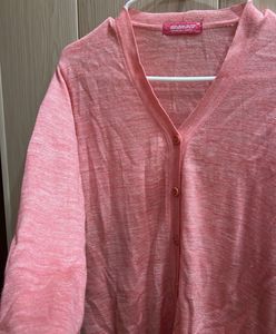 Pink Starage Cardigan