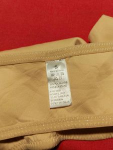 Strapless Seamless Beige Bandeau Bra