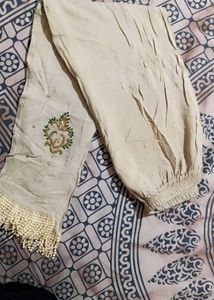 Elegant Embroidered Kurta Set with shrug