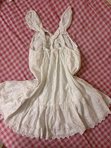 White Broderie Anglaise Mini Dress