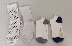 4 Pairs Assorted Cotton Socks