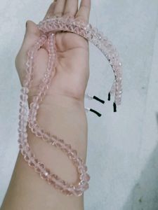 Crystal Headband With Mala For Girls