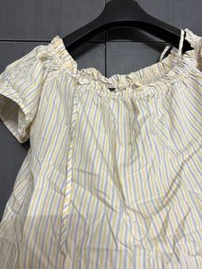 Striped Off-Shoulder Top