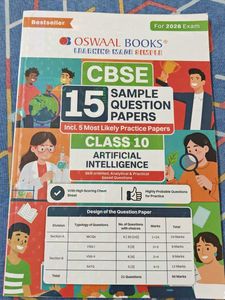 Oswal CBSE Class 10 AI Sample Papers