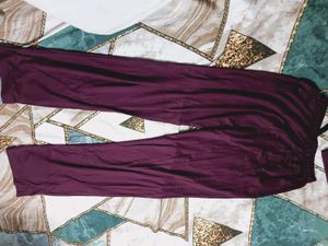 Maroon "Slow Down" T-Shirt &amp; Pants Set