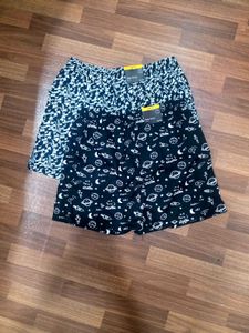 Zudio Printed Sleep Shorts Pack of 2