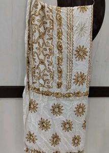 Bohemian Bandhani &amp; Embroidered Dupatta Set