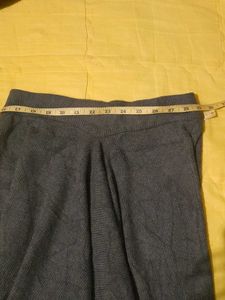 Gray Asymmetrical Skirt(size-30,34)