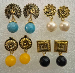 Customized Stunning Ethnic Earrings Set - Unused