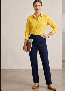 DRESSY yellow office shirt