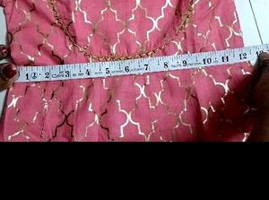 Peach Kurta Set for 4-5 yr old girl