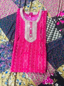 Elegant Pink Kurta Set with Dupatta