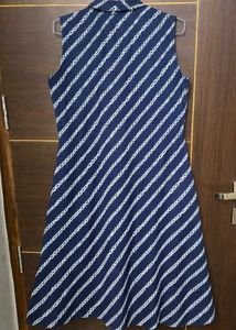Striped Wrap Dress (worn once)