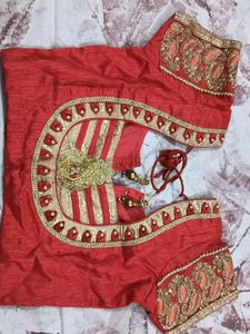 Elegant Embroidered Saree