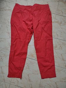 XXL Peach Casual Pants for Women