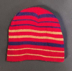 Striped Knit Beanie