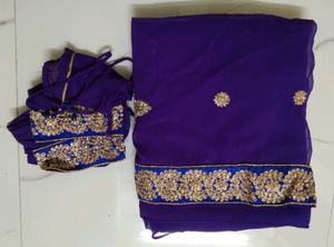 Saree With Blouse