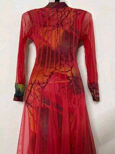 Pinterest long Stunning Red Ethnic Gown