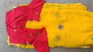 Yellow Saree