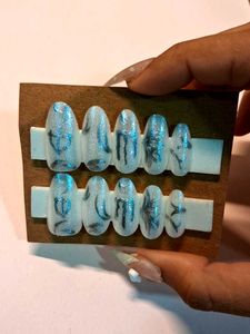 Monster Energy Drink Inspired Press-On Nails | Whi