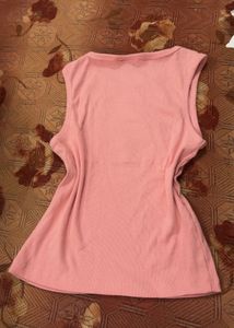 baby pink tank top