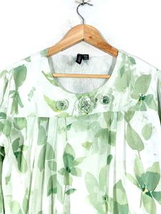 Green Floral Top (Women)