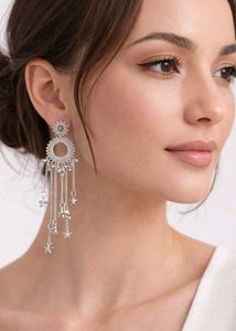 Bohemian Star Dangle Earrings