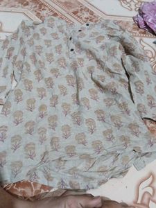 Printed Cotton Kurta