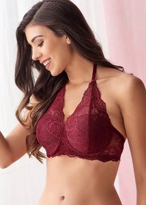Clovia Padded Underwired Full Cup Halter Neck Bral