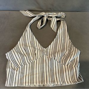 Halter Top V Neck